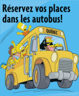 Réserver une ou des places dans un autobus de Montréal à Québec !